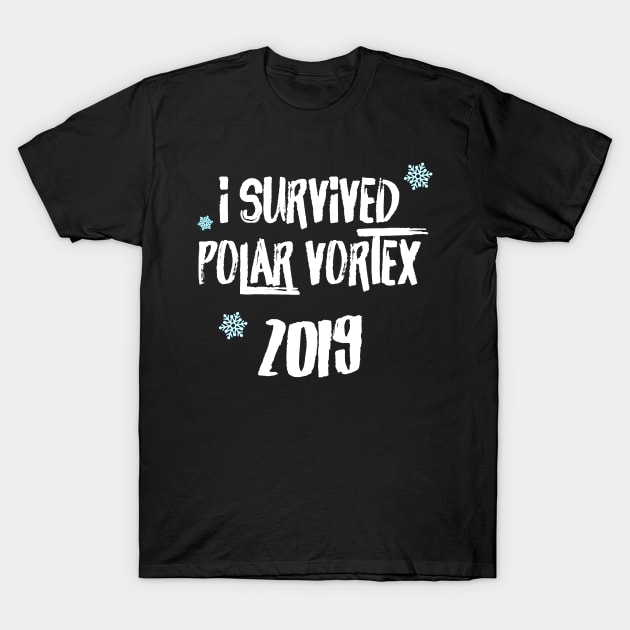 I Survived Polar Vortex 2019 T-Shirt by TheWarehouse